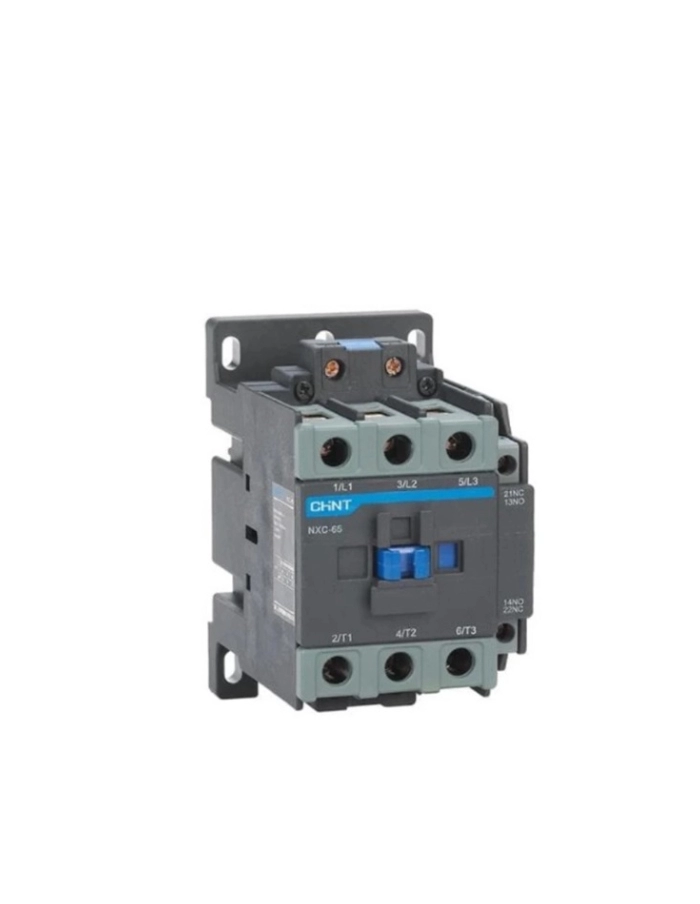 Contactor tripolar 65A 1NA + 1NC con bobina 220V Chint